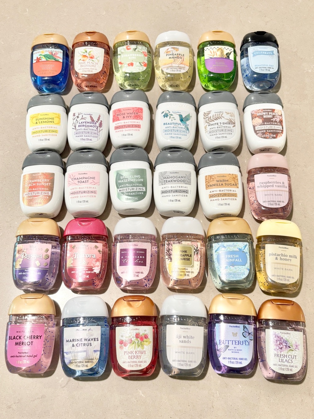Bath & Body Works PocketBac Hand Sanitizer - Assorted Colors (Pack)